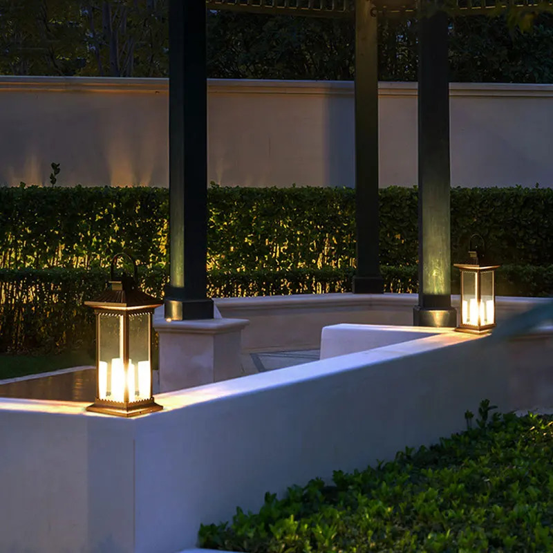 في الهواء الطلق شمعة صينية الرياح مقاوم للماء حديقة فيلا فناء ضوء في الهواء الطلق المناظر الطبيعية الطابق الخفيفة