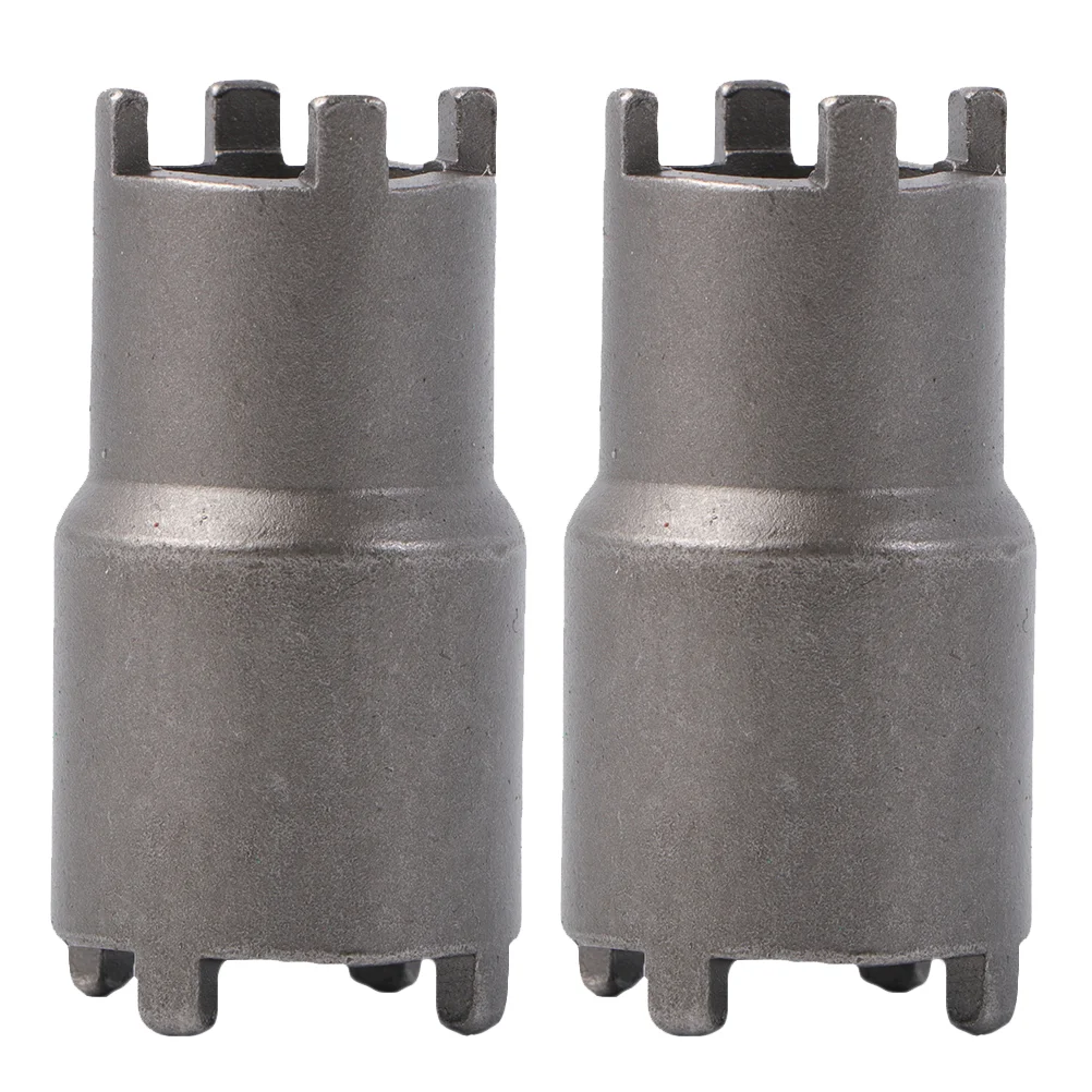 

2 Pcs Wrench Removal Tool Hub Nut Spanner Clutch Plate for Motorcycle Maintenance Kit Bipolar Repair