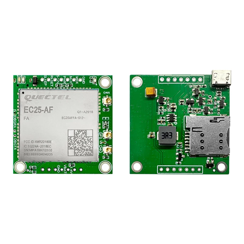 Placas de desarrollo LTE CAT4 EC25AFFA EC25AFFA-512-SGAS Placa central 1 Uds