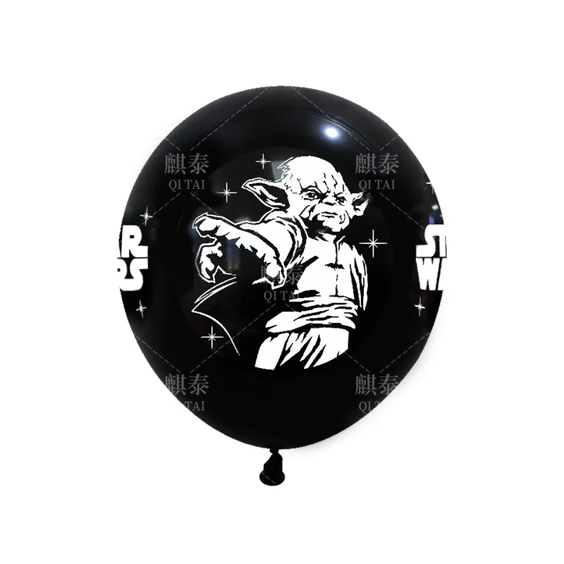 12/24 Stück Neue Star Wars Spiel Geburtstags-Luftballons Anime Film Kinder Party Dekoration Latex-Ballons Party-Favoriten Heim-Deko – Detail 4