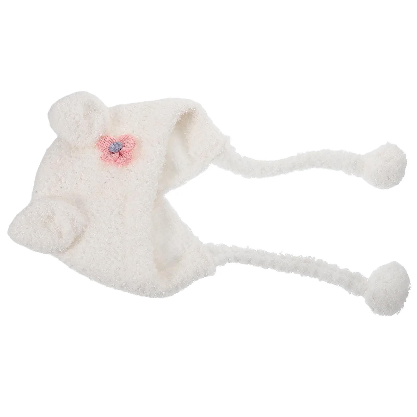 

Adorable Thick Baby Winter Hat with Earflaps for Infants and Toddlers Warm Knitted Beanie for Outdoor Park Walks Family