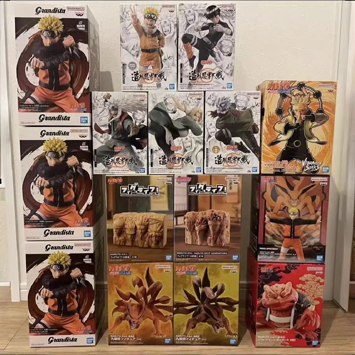 Anime Blind Box Naruto One Piece Dragon Ball Action Figure Verrassingscadeau Speelgoed PVC Model Pop Willekeurige stijl Collectible voor Otaku