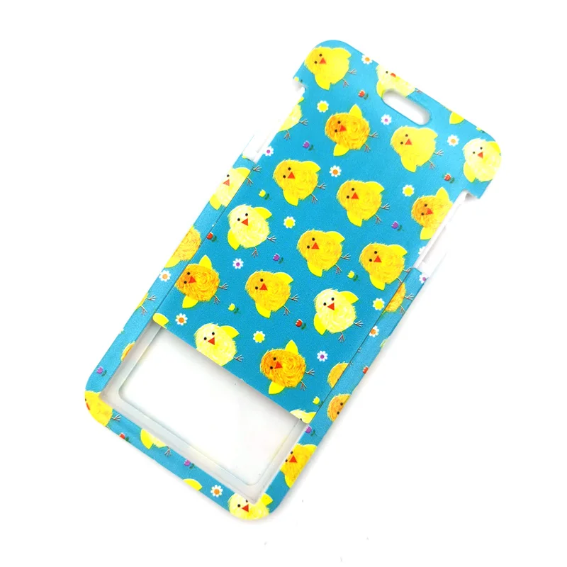 Yellow Chicken Duck Key lanyard Car KeyChain ID Card Pass Gym Mobile Phone Badge Kids Key Ring Holder Jewelry Decorations