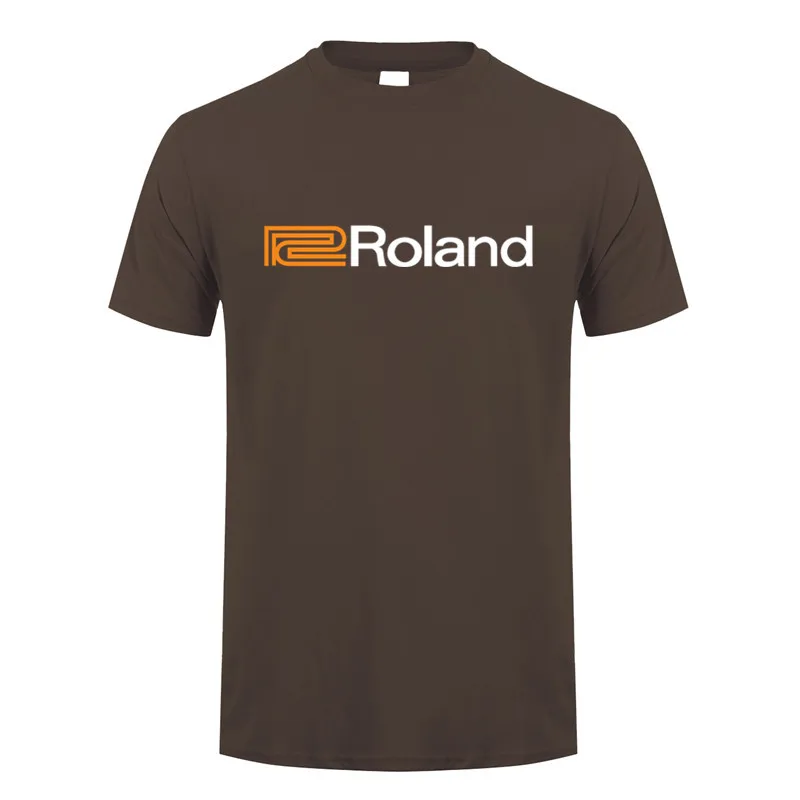 Roland T Shirts Cotton Men Summer Cool Roland Piano T-shirt Funny Tee Man Tshirt LH-041