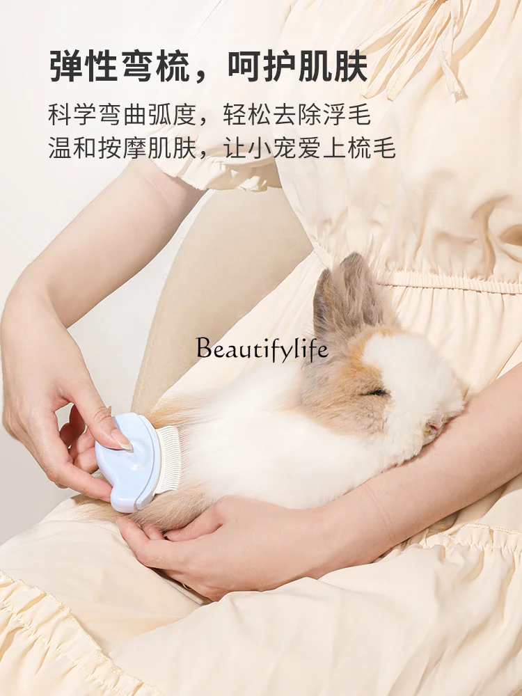 Hamster Comb Brush Massage Float Hair Cleaning Totoro Cleaning Supplies