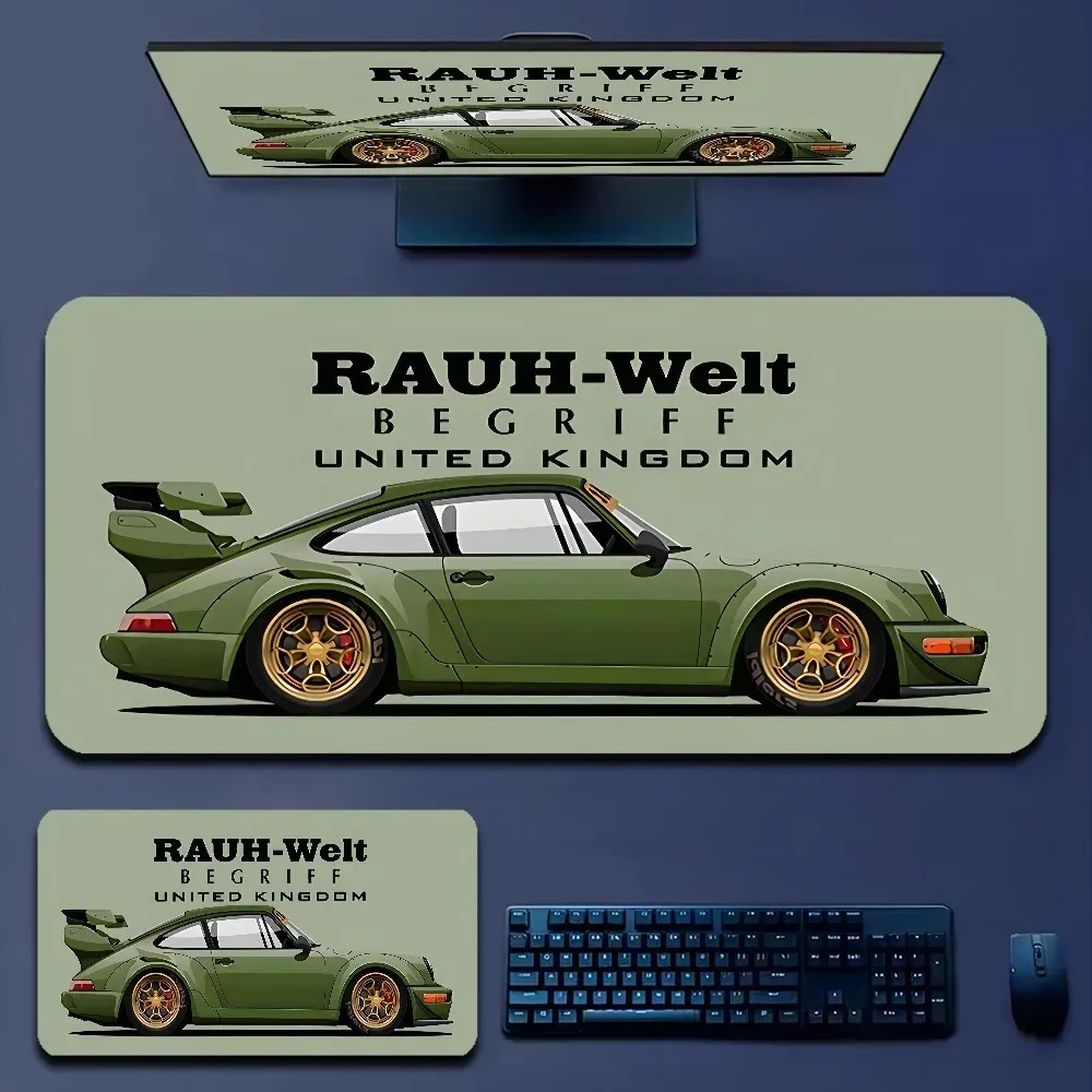 Anime Japan Sports Car Jdm RWB 911 964 933 Mousepad Boy Pad Natural Rubber Mousepad Desk Mat Size for Gameing World of Tanks