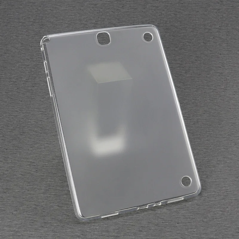 New Ultra-thin Soft Silicone TPU Waterproof Case For Samsung Galaxy Tab A 9.7 T550 T555 SM-T550 Transparent Back Cover Shell