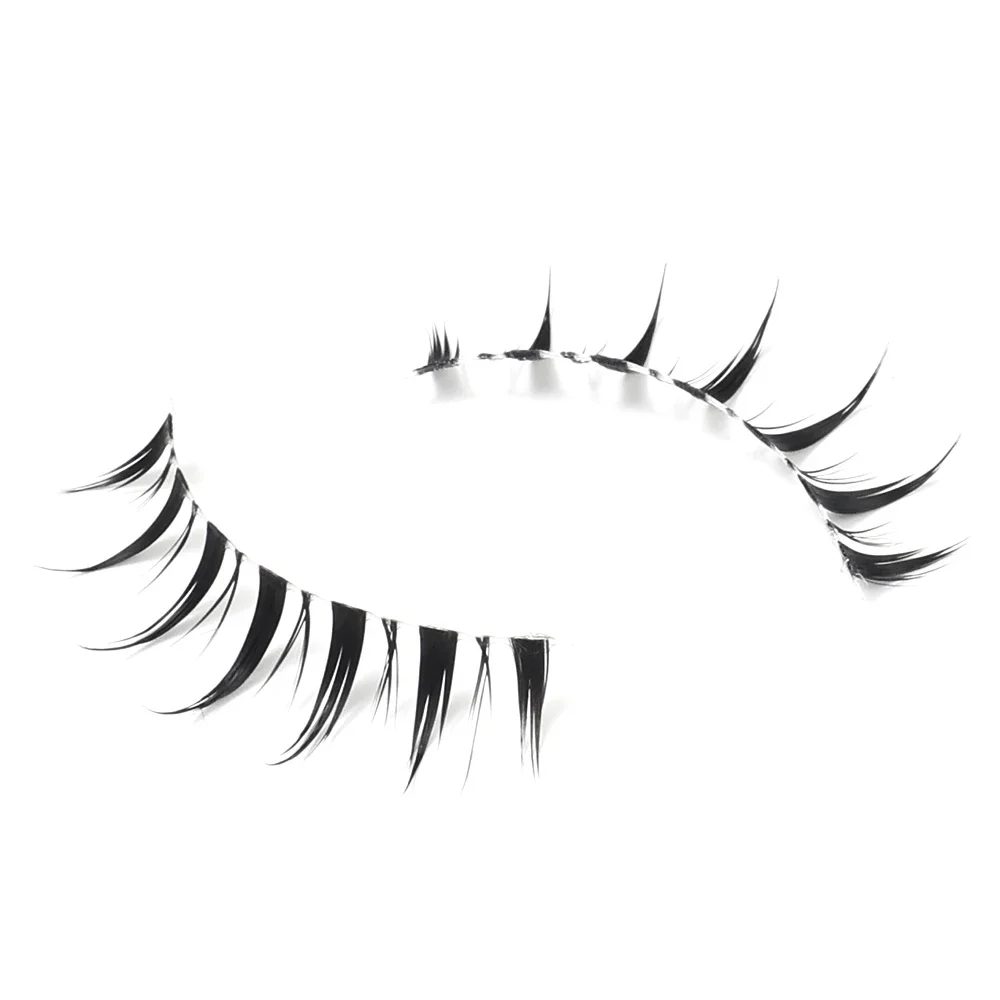 Eye Makeup Accessories 5 Pairs Cos Cross Long False Eyelashes Lash Extension 3D Manga Natural Cosplay Faux Mink Fake Eyelashes