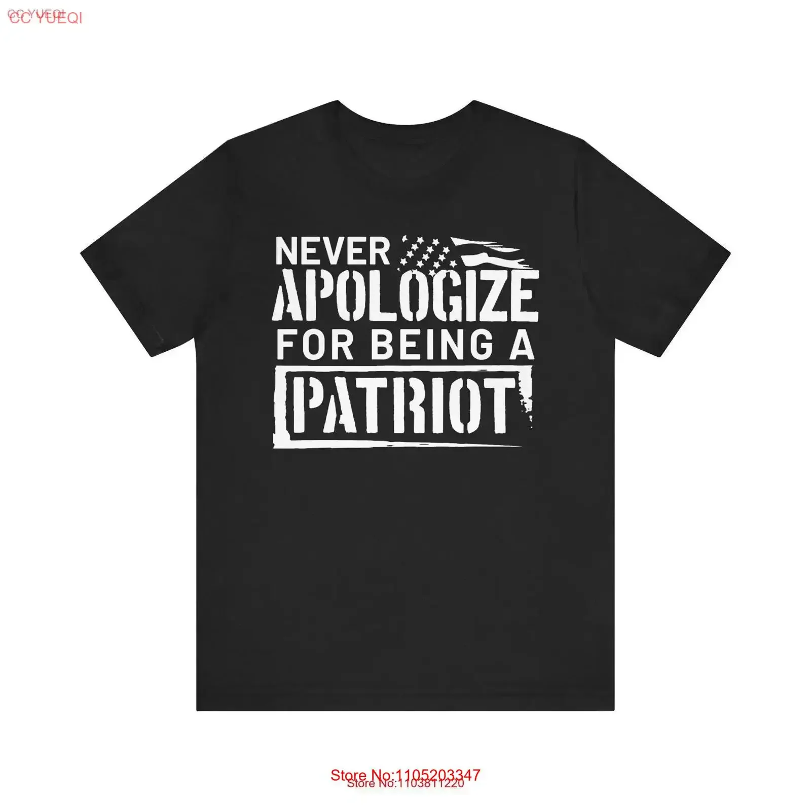 Never Apologize for Being a PatrioT T Shirt Patriotic Supporter American Pride Graffiti Spray Style Flag USA Freedom vintage