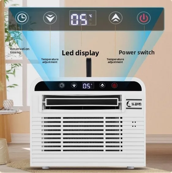 Air Conditioner Mini Mobile Split Portable Air Conditioner Caravan Camping Air Conditioner 3000BTU/H With Remote Control