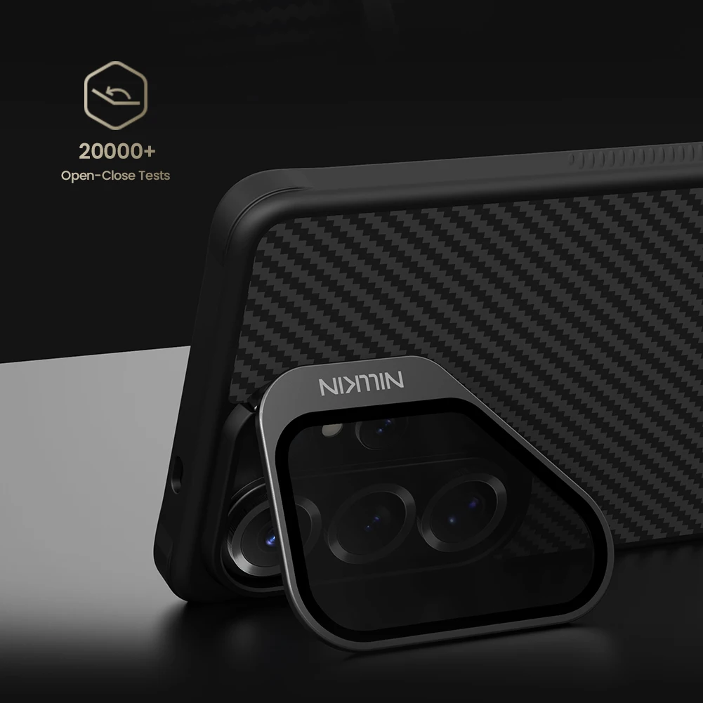 

For Samsung Galaxy S26 Ultra 5G Nillkin Magnetic Case Magsafe CarboProp Lens Shockproof Adapt Camera With Stand Cover Protection