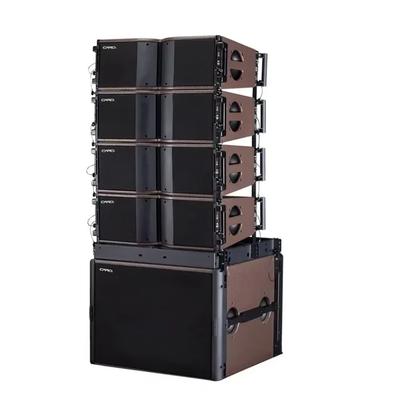 Professional Performance Sound System Dual 8 Inch Line Array Speakers