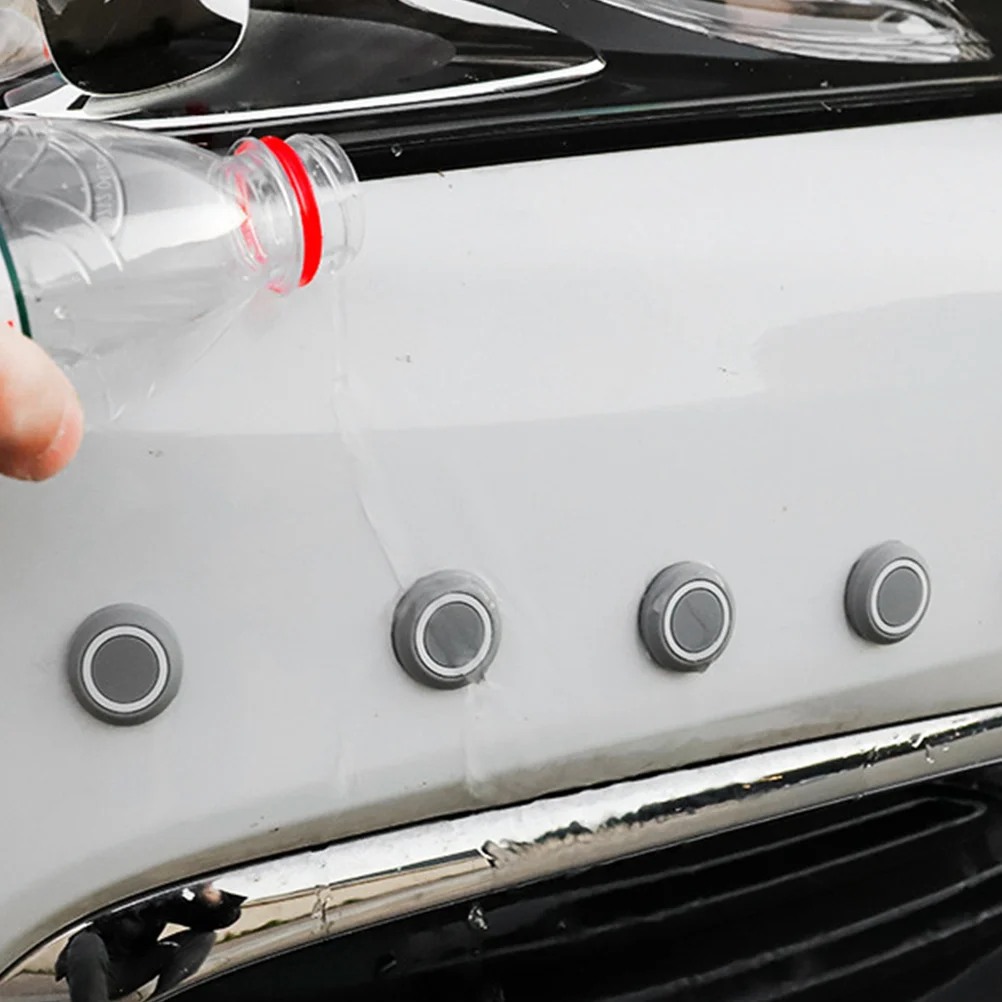 

20Pcs Anti Collision Bumper Stud Silicone Round Protection Guard for Car Side Door Bumpers and Door Guards Universal