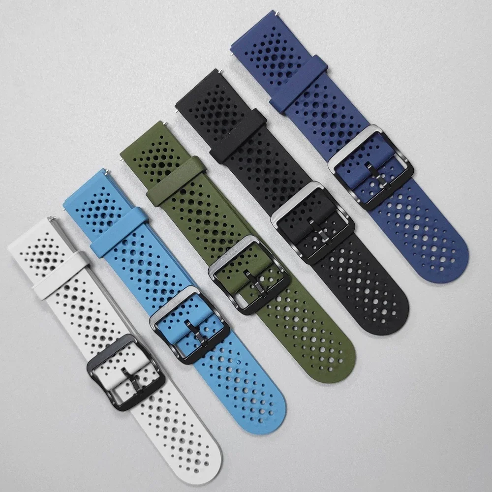 تنفس الفرقة 22 مللي متر ل Garmin Forerunner 570 265 Venu 3 سيليكون الرياضة أساور ل Amazfit هواوي سامسونج غالاكسي حزام ساعة اليد