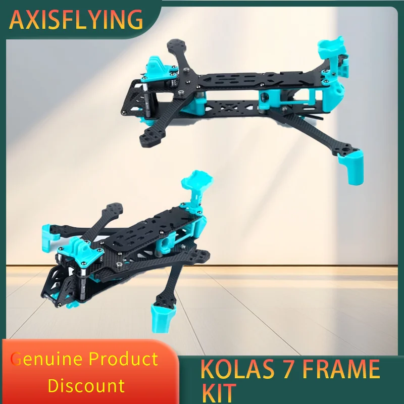 

Axisflying KOLAS7" 7inch 298mm Foldable FPV Drone Frame Kit for Long Range FPV DJI O3 Freestyle Drone