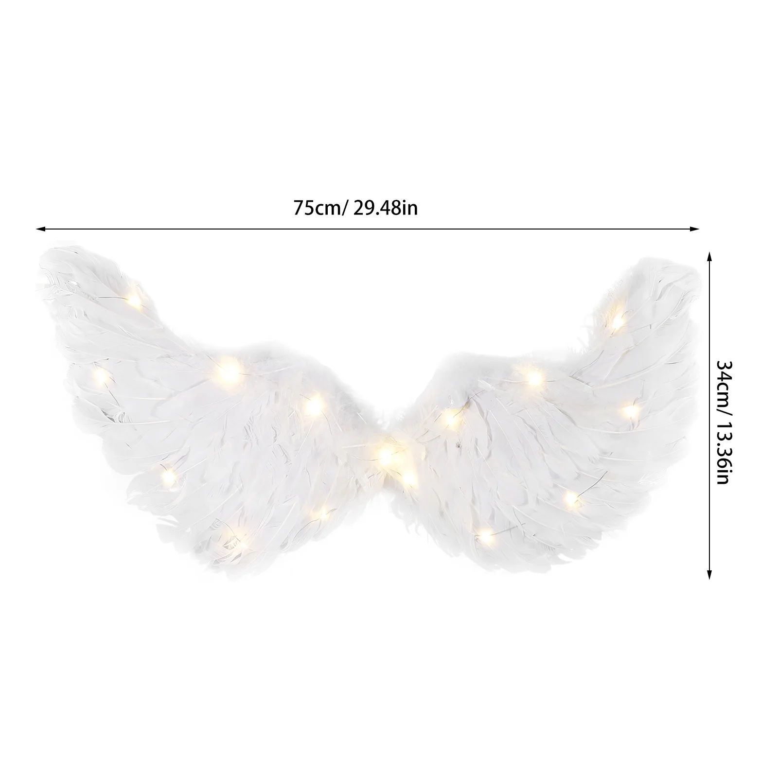 1 Stuks Gloeiende Pluim Prop Party Prestaties Foto Supply Kids Cosplay Gloeiende Fairy Prop Party Supply