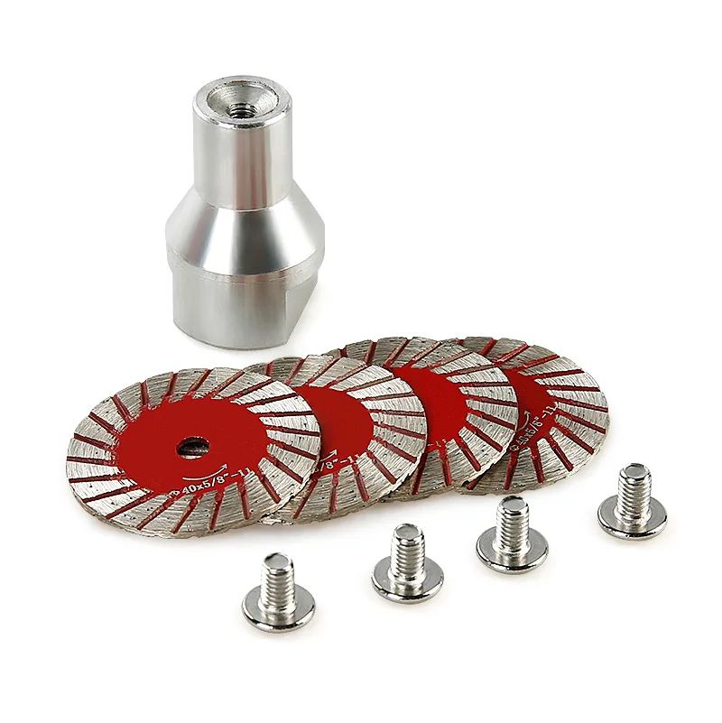 5 Stück M14 M10 Mini-Diamantsägeblätter Schneidscheiben für Granit Marmor Stein Winkelschleifer-Werkzeug zum Schnitzen Beschriften Mauerwerk DIY – Detail 13