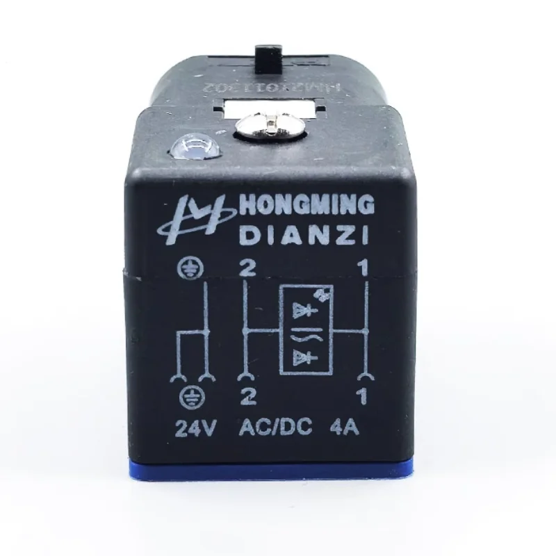 HM Hydraulic Electromagnetic Valve Special Waterproof Plug Hm21011302 Vehicle-Specific Plug Connector DC24V Coil Fittings