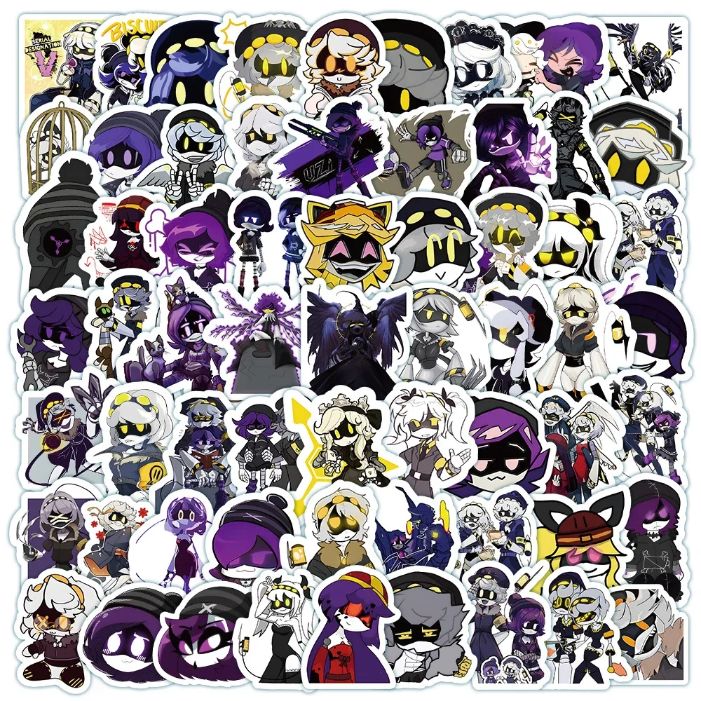 50/100PCS Anime Murder Drones Sticker Cartoon Cute Graffiti Waterproof Decal Kids Toy DIY Notebook Car Skateboard Sticker