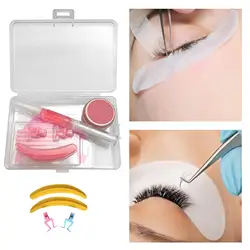 1Set Silicone Reusable Eyelash Separator Tool for Eyelash Extension Aid Patch DIY False Eyelash Lifting Grafting For Home Salon