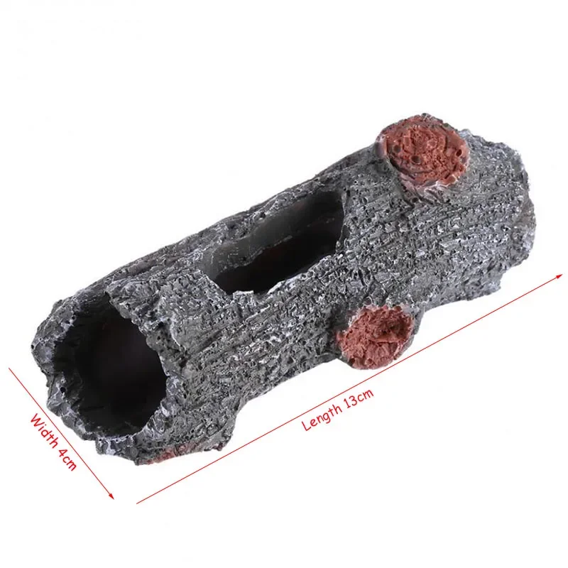 Aquarium Decor Hollow Tree Shrew Aquatic Fish Tank Ornament Decor Shrimp Fish Hiding Breeding Places