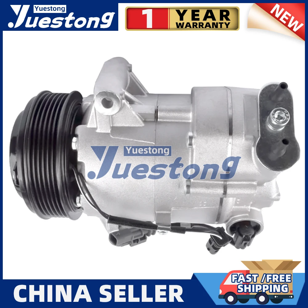 

AC Compressor for Buick Verano Sedan 12-17 2.0L 2.4L L4 DOHC 13495846 13346496 13414021 22895595 5513009 6513009 7513009 1422239
