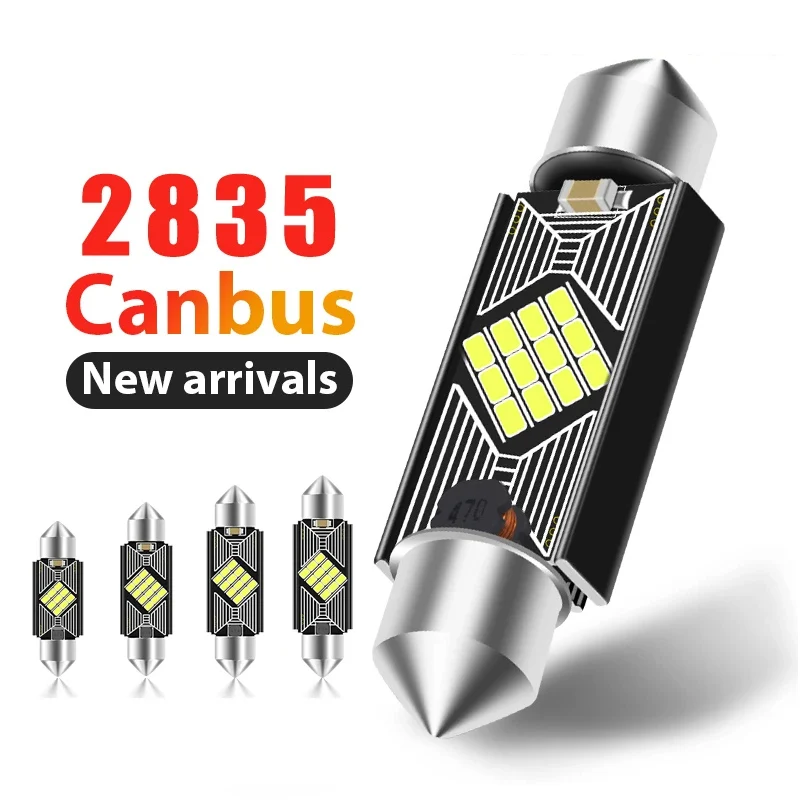 

2 шт., автомобильные лампы для парковки, 31 мм, 36 мм, 39 мм, 41 мм