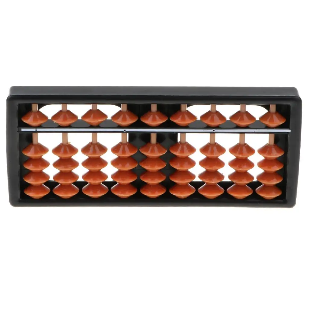 Abacus Chinese Abacus Arithmetic Abacus Wood 9 Digits Calculation Tool