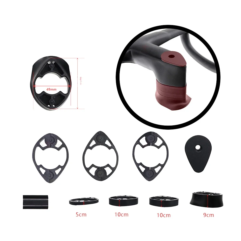 Carbon Fiber Integrated Road Handlebar Suitable for F-12/F-14 Diameter: 28.6mm Includes Computer Holder and Accessories