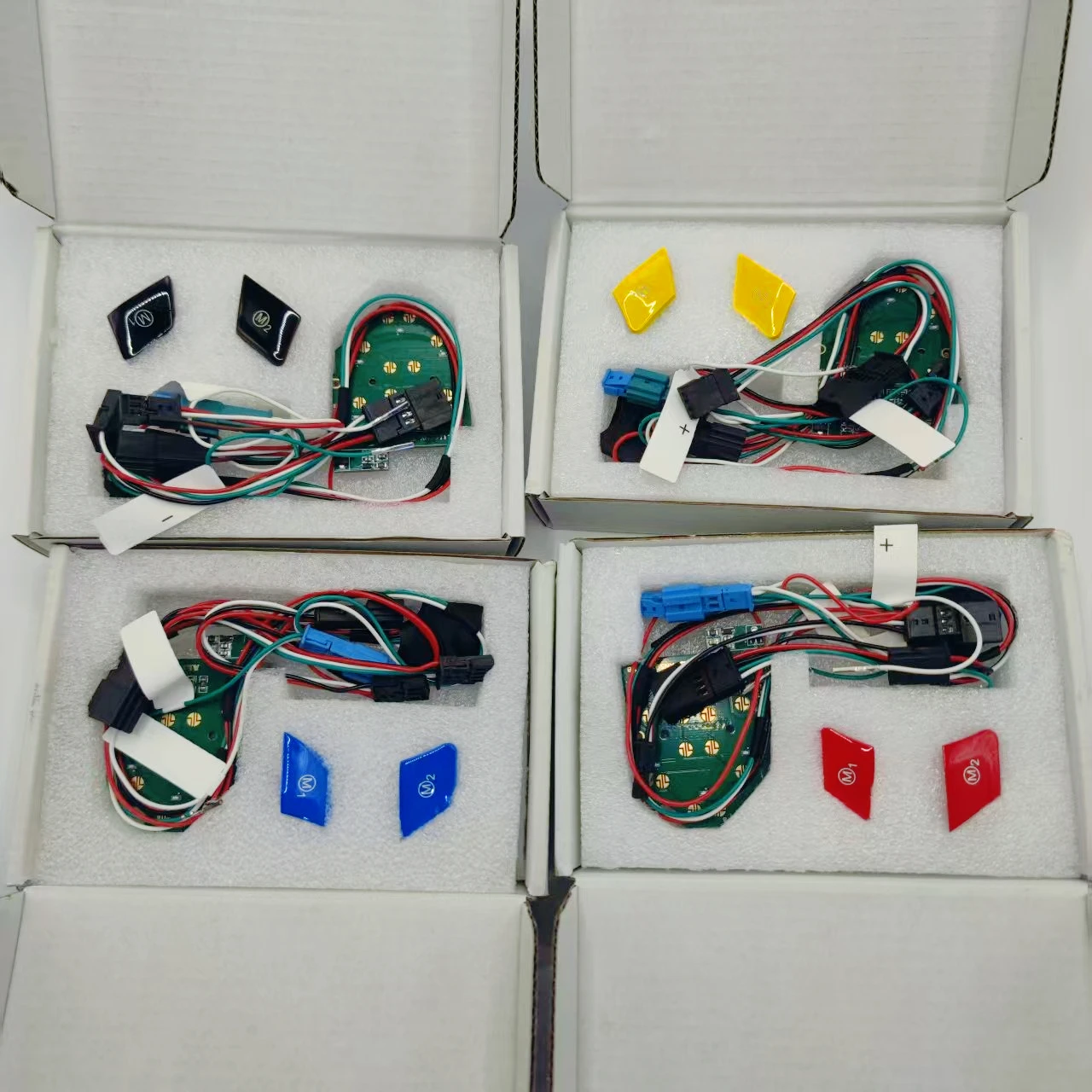 M1 M2 Sport Steering Wheel Button Module Piano Red/Blue/Black/Yellow For BMW F10 F20 F22 F30 F32 F2 F26 F15 F26 M3 M5 550D M328