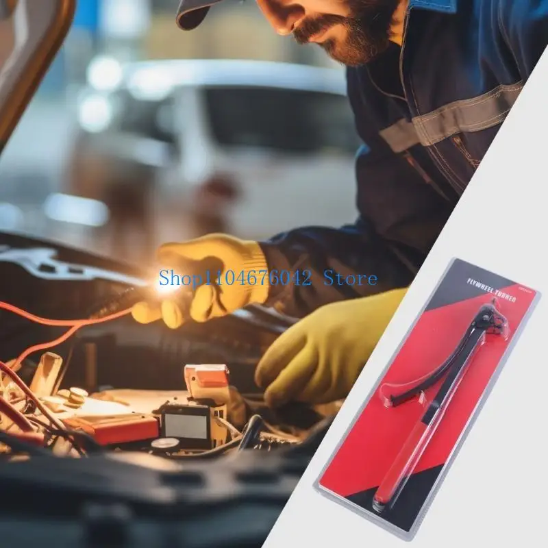 652F Professional Flywheel Turner Engine Adjustment Tool For Garage Use Tool