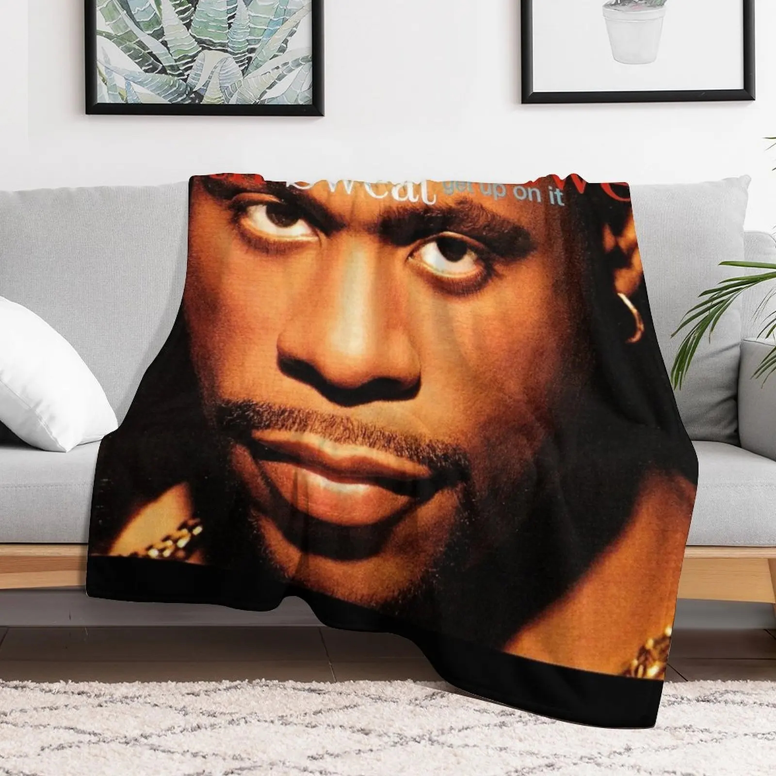 

Keith Sweat get up on it Throw Blanket Luxury Brand Thermal Polar Blankets