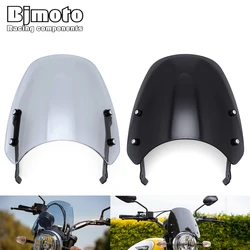 For Ducati Scrambler 2015-2020 Windscreen Windshield Wind Shield 2020 2019 2018 2017 Motorcycle Accessories