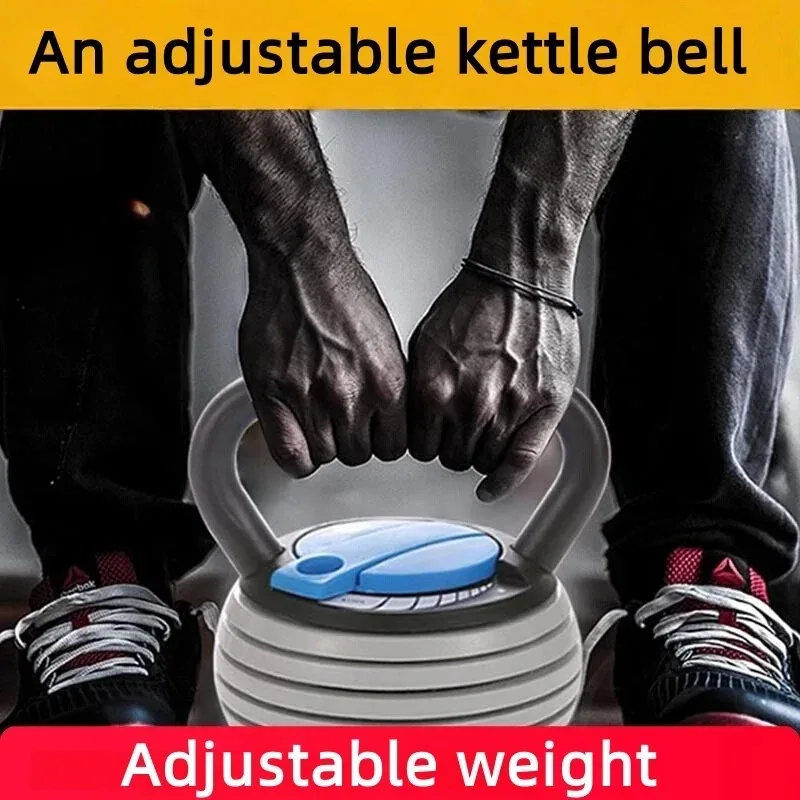 Kettlebell Portable Adjustable Weight Hip Training Equipment for Men and Women 40 Kilograms Fitness and Body Building Kettlebell