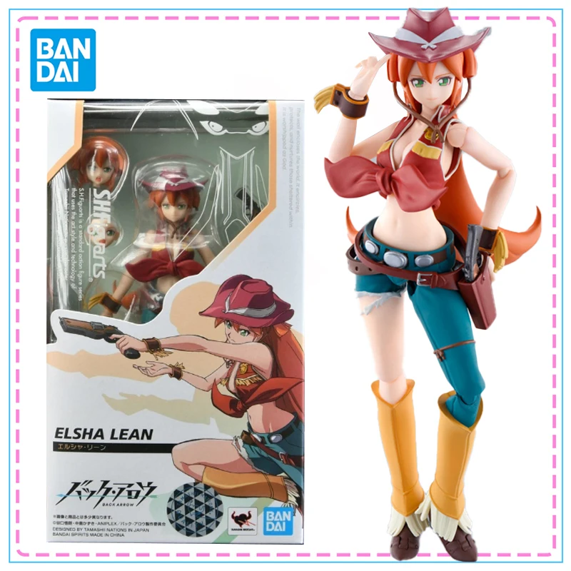 

Bandai S.H.Figuarts Back Arrow Elsha Lean Action Figure Original Genuine SHF Figure Model Kit Collection Model for Toys Gifts