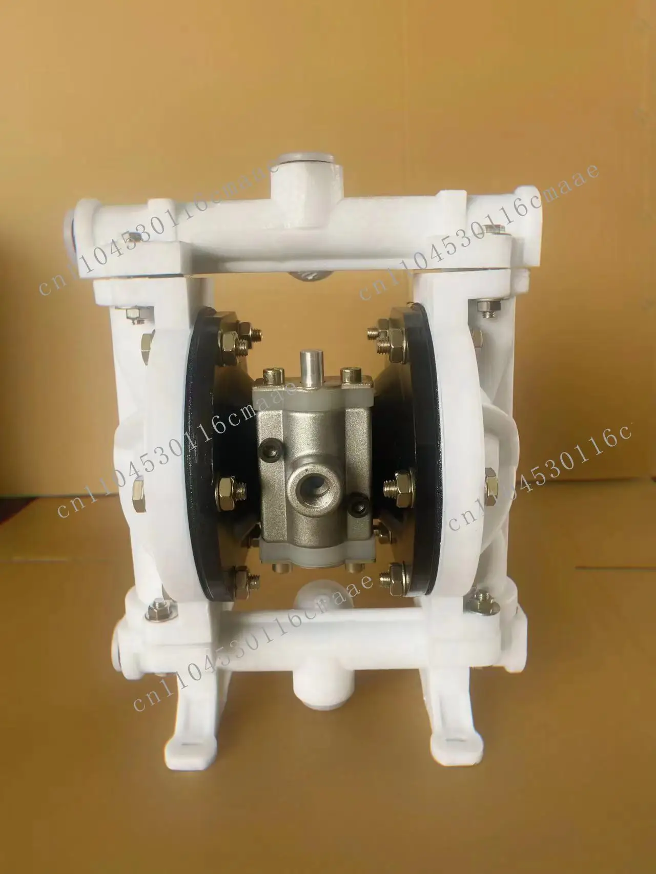 QBY-15 PP pneumatic diaphragm pump, large stock 16L/Min acid-resistant water pump 50m 1/2 inch, corrosion-resistant