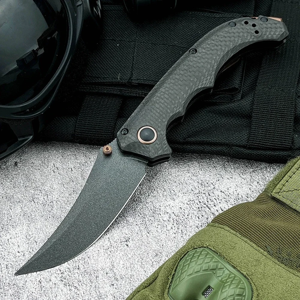 

Складной нож 865 EDC для приключений и спасения, высокопрочный, для выживания на природе, охоты, самообороны