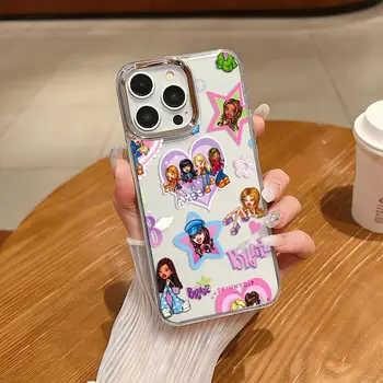 全新可愛 Bratz 手機殼,適用於三星 Galaxy A73 A16 A06 A35 A55 A25 A05S A15 A56 A54 A36 A34 A24 A26 4G 5G 手機殼 12 最佳銷售 布拉茨娃娃案 - №3