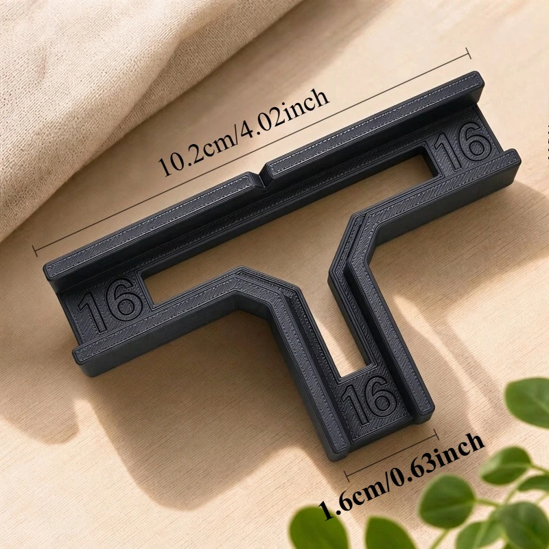 3D Printing T-Shaped Wood Board Connection Corner Code 90° Right Angle Fixed Bracket Wooden Furniture Reinforcement Accessories