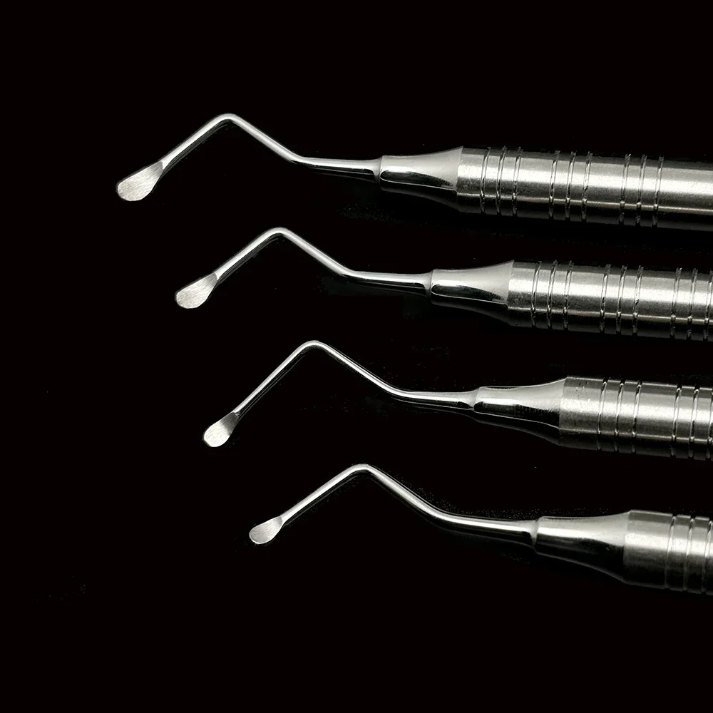 Стоматологический скалер Gracey, пародонтальная кюретка для профессиональной чистки зубов, набор инструментов для ухода за деснами и костями