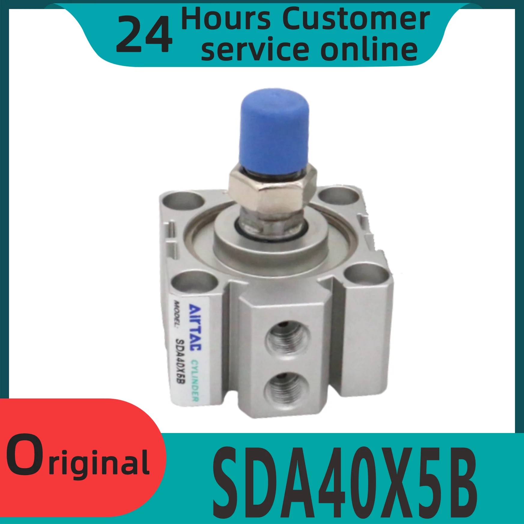 

Brand new original pneumatic small ultra-thin external tooth cylinder SDA40X5B SDA40X10B SDA40X15B SDA40X20B SDA40X25B