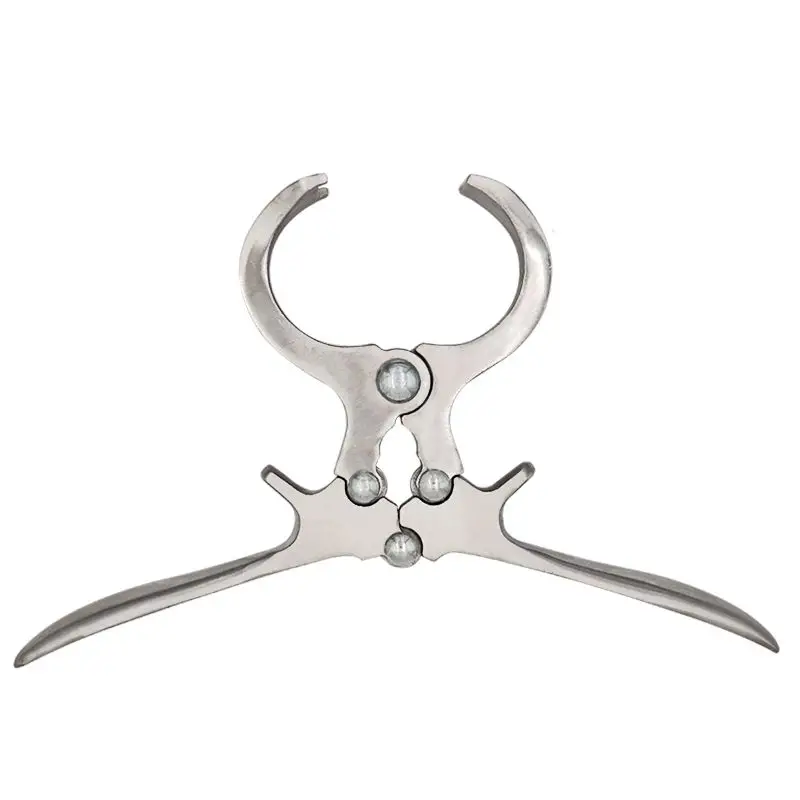 Durable Stainless Steel Pig and Sheep Castration Pliers with Rubber Handle