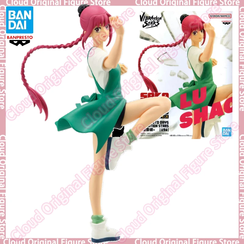 

В наличии 100% оригинальные Bandai Banpresto VIBRATION STARS SAKAMOTO DAYS Lu Shaotang аниме фигурки игрушки украшения хобби