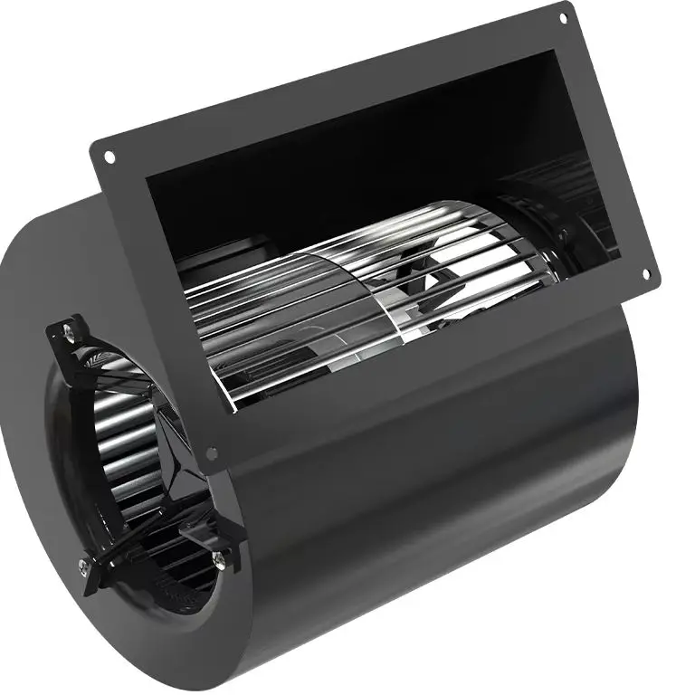 

LONGWELL 146mm AC DC EC Forward Centrifugal Fan Blower For Dryer Transformer Cooling Ventilating Double Inlets High Pressure