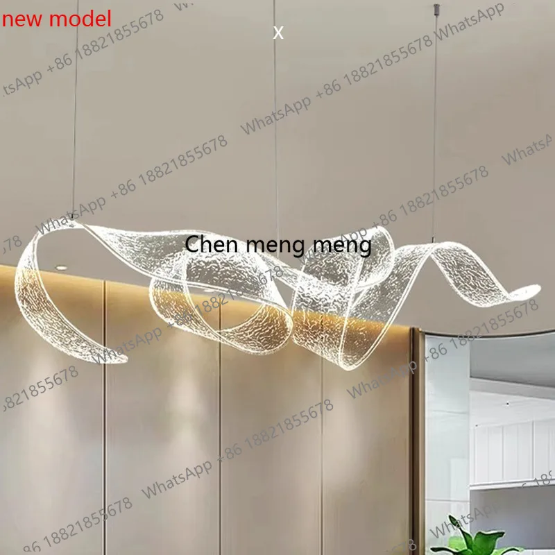 

Светильник-люстра Shape Streamer: роскошный светильник для ресторанов, отелей, стойки ресепшн, чайных комнат