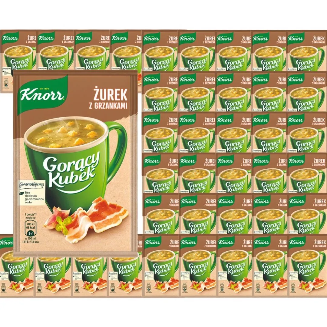 Knorr Hot Mug Żurek with croutons 17 G x 38 pieces