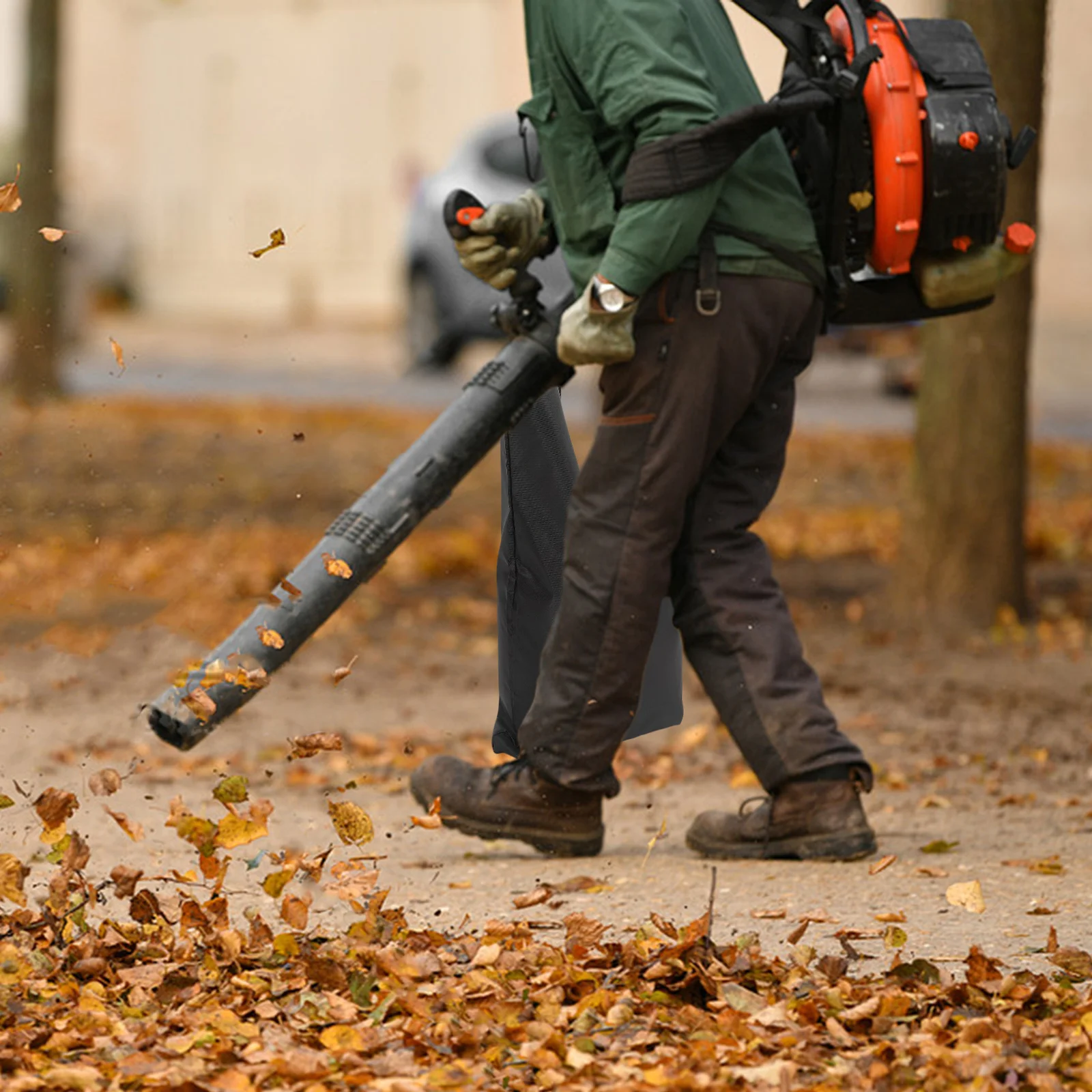 Vacuüm opbergtas Grote capaciteit Oxford stoffen bladblazerzak Vervanging Duurzaam gazonbladverzamelzakje voor tuin