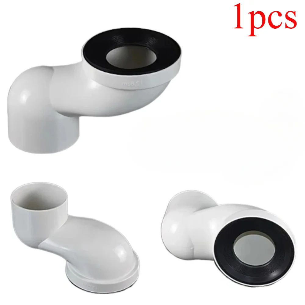 1pcs for 25mm-50-75 10/125mm Toilet Shifter Toilet Toilet Accessories Pvc Downpipe Shifter 2.5cm / 5cm / 10cm Anti-blocking