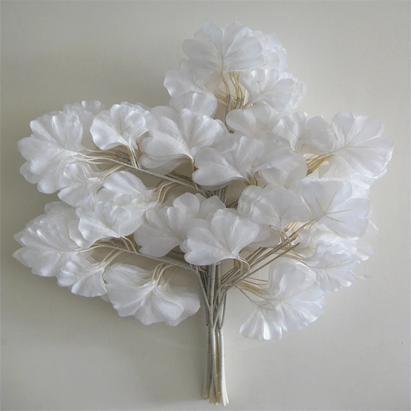 10pcs Home decoration Wedding festival decoration The Ginkgo tree Simulating Plant Decorative Flowers Wedding Decoration - Image 6