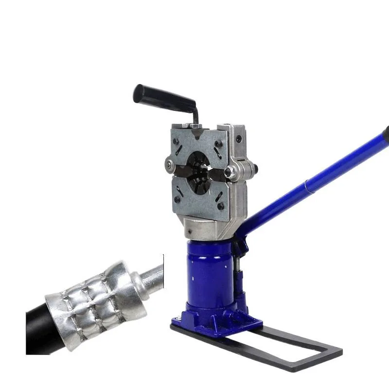 Portable Flip-up Car air Conditioner Pipe Crimping Machine Multi-function Car Repair Electric Pipe Crimping Machine Repair Tool
